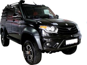 Расширители колёсных арок Инмакс шагрень (+30 мм) для УАЗ Patriot с 1 баком 2017-2025. Артикул RT-RA-02.S