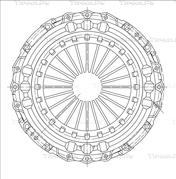 Корзина сцепления Trialli. Артикул FS 0716