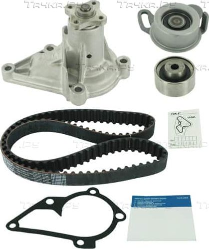 Помпа (водяной насос) с комплектом ремня ГРМ SKF для Kia Spectra II 2004-2006. Артикул VKMC 95632