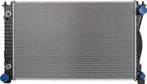 Радиатор охлаждения двигателя Zentparts. Артикул Z20527