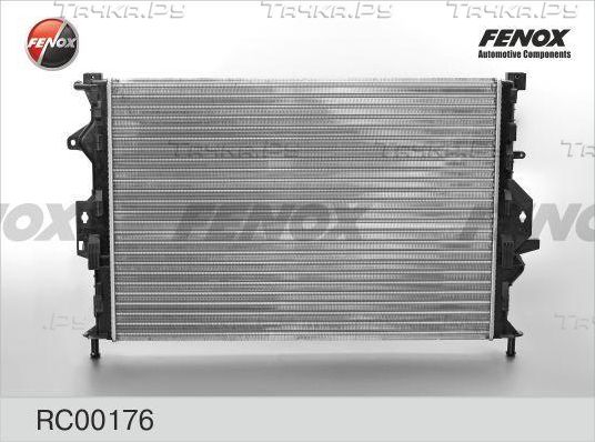 Радиатор охлаждения двигателя Fenox для Volvo S80 II 2006-2016. Артикул RC00176