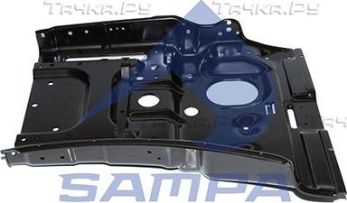 Пороги Sampa левый для Scania 4 1995-2008. Артикул 1840 0017
