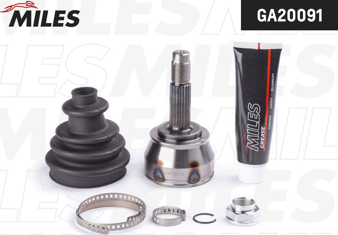 Шрус наружный (граната) Miles. Артикул GA20091