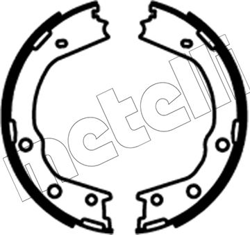 Тормозные колодки (стояночная тормозная система) Metelli. Артикул 53-0699