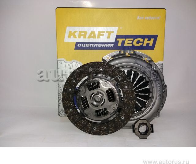 Сцепление (комплект) KraftTech 3P Kit для Lancia Musa I 2004-2012. Артикул W08200C