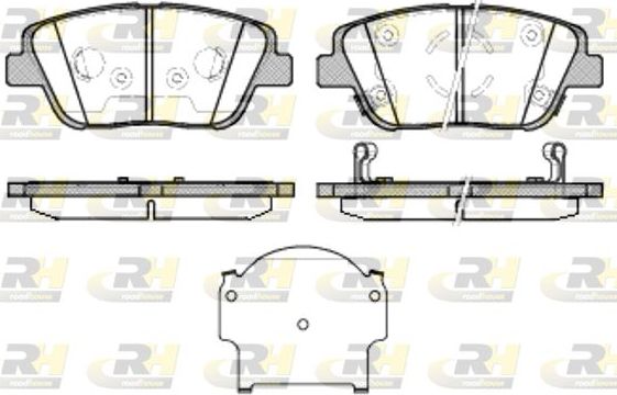 Тормозные колодки RoadHouse. Артикул 21423.02