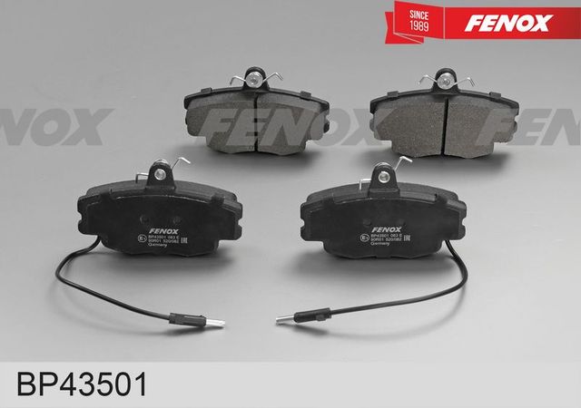 Тормозные колодки Fenox передние для Lifan Breez (520) 2006-2015. Артикул BP43501