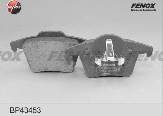 Тормозные колодки Fenox. Артикул BP43453
