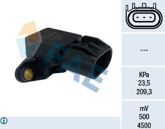 Датчик абсолютного давления (ДАД, MAP) FAE. Артикул 15229