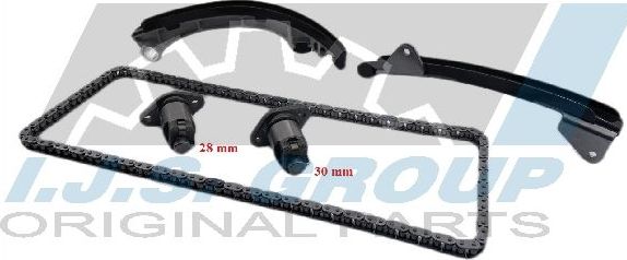 Цепь ГРМ IJS Group для Toyota Matrix I (E130) 2002-2004. Артикул 40-1013K