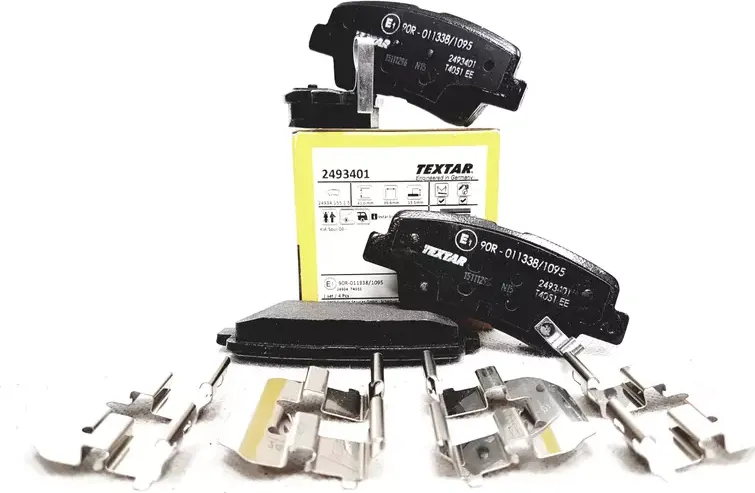 Тормозные колодки Textar Q+ задние для Hyundai Tucson I 2008-2010. Артикул 2493401
