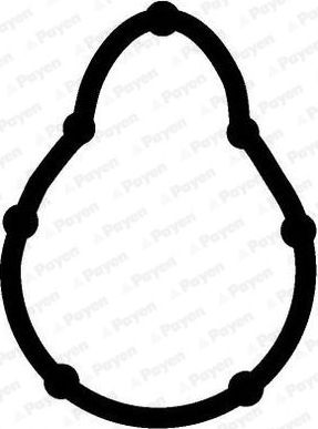 Прокладка впускного коллектора Payen (резина). Артикул JD5315