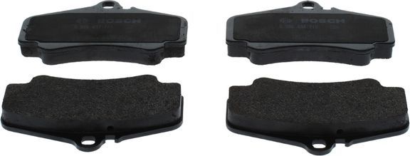 Тормозные колодки Bosch (Low-Metallic) передние для Porsche 911 V (996) 1999-2001. Артикул 0 986 494 710