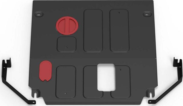 Защита АвтоБРОНЯ для картера BAIC U5 Plus 2023-2026. Артикул 111.03501.1