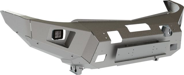 Бампер силовой STC тип Revo передний для Mitsubishi Pajero Sport II 2008-2015 c противотуманными фарами. Артикул STC-MPS2-BFR-L1