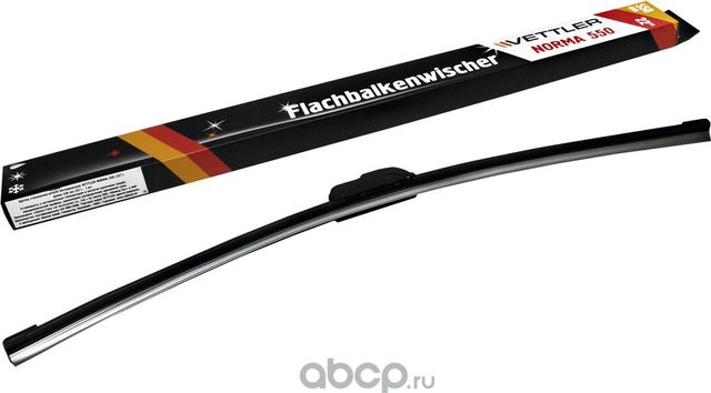 ЩЕТКА СТЕКЛООЧ-ЛЯ БЕСКАРКАСНАЯ 550ММ 22 NORMA (Vettler). Артикул VENORMA550