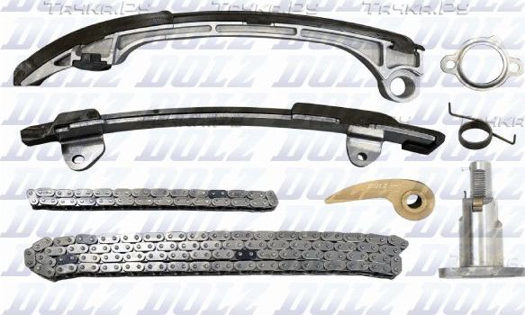 Цепь ГРМ Dolz для Toyota Avensis II 2003-2008. Артикул SKCT125