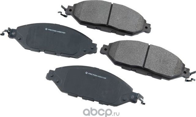 Колодки тормозные дисковые (Frictionmaster). Артикул MKD1649