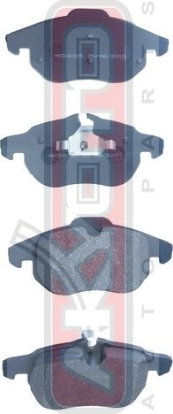 Тормозные колодки Akyoto Packing AKYOTO. Артикул AKD-0325