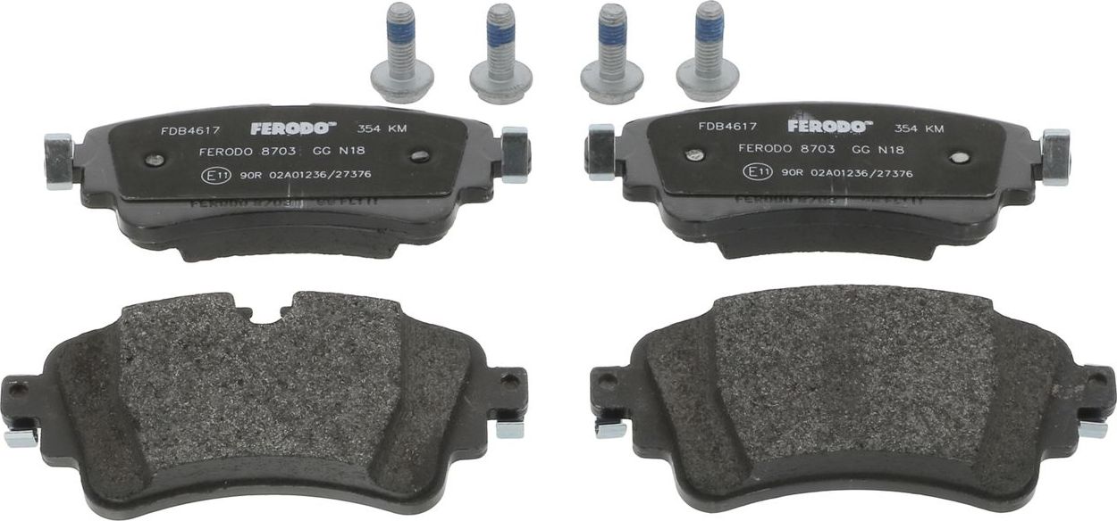 Тормозные колодки Ferodo Premier Eco Friction. Артикул FDB4617