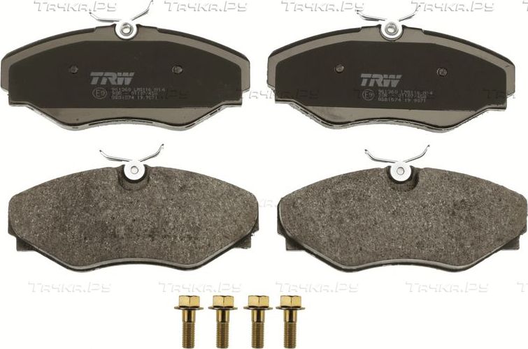Тормозные колодки TRW. Артикул GDB1574