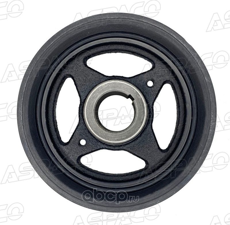 ШКИВ КОЛЕНВАЛА NISSAN 1.6L MICRA K12E 05-10 NOTE E11E 06-13 QASHQAI J10E 06-13 T (Aspaco). Артикул APCJ40