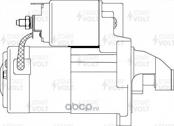 Стартер StartVOLT. Артикул LSt 0848