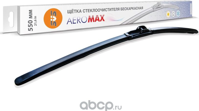 Щетка стеклоочистителя бескаркасная SVS серия Aero. Артикул 0440011000