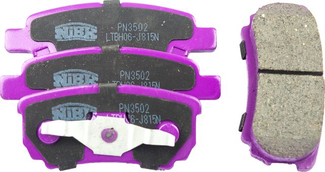 Тормозные колодки NiBK задние для Jeep Compass I 2006-2016. Артикул PN3502