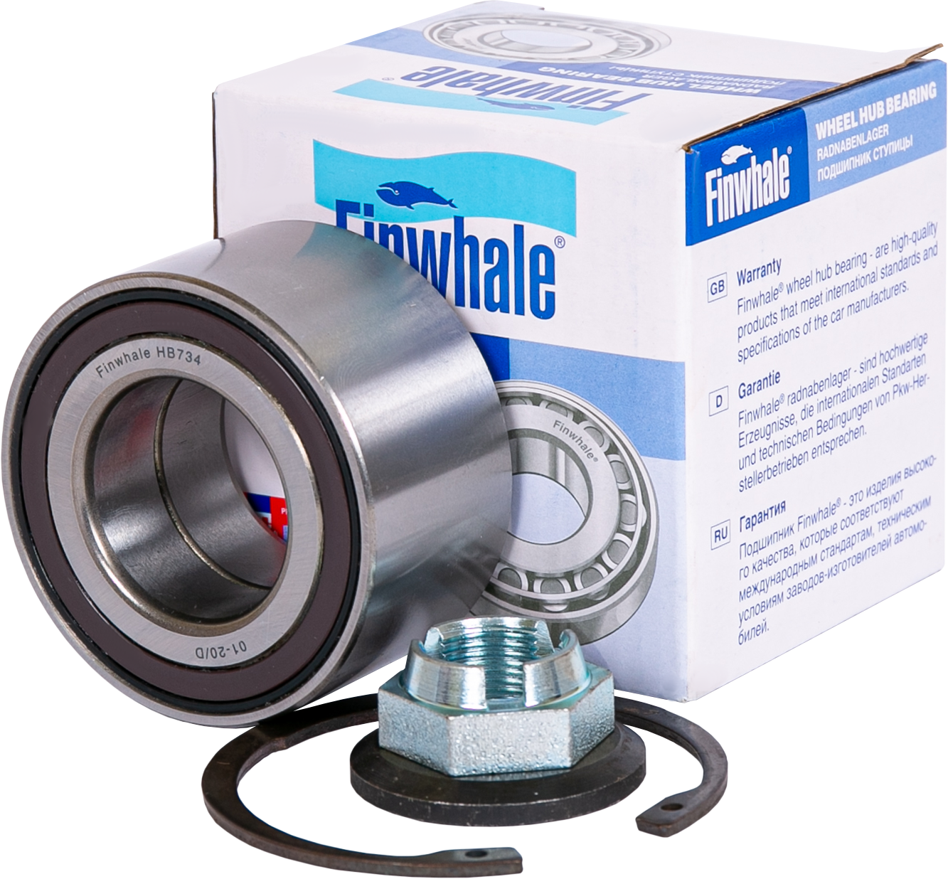 Ступичный подшипник (комплект) Finwhale. Артикул HB734