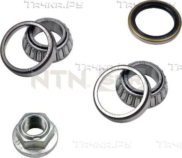 Ступичный подшипник (комплект) NTN / SNR задний для Hyundai Pony X2 1989-1995. Артикул R184.01