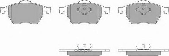Колодки тормозные дисковые (Simer) Simer. Артикул 5812