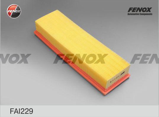 Воздушный фильтр Fenox. Артикул FAI229