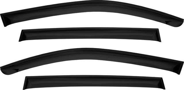 Дефлекторы REIN для окон (накладной скотч 3М) (4 шт.) Toyota Land Cruiser 300 2021-2026. Артикул REINWV1204