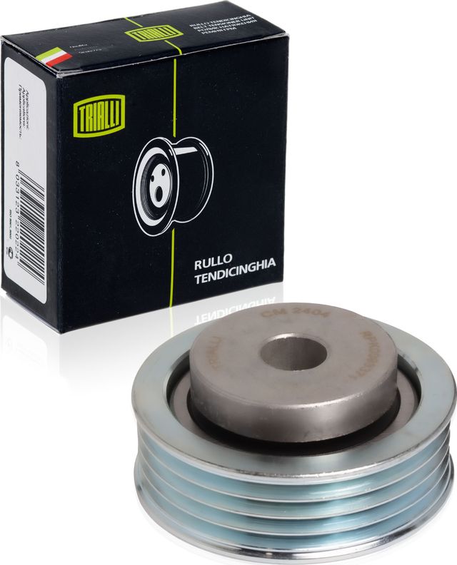 Направляющий (ведущий) ролик приводного поликлинового ремня Trialli. Артикул CM 2404