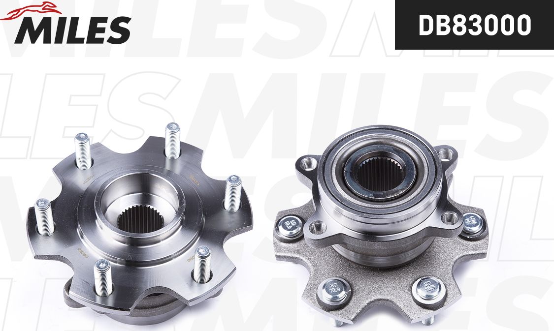 Ступица колеса с интегрированным подшипником Miles. Артикул DB83000