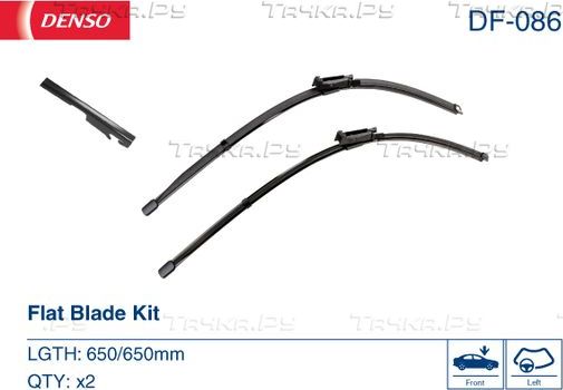 Щетки стеклоочистителя (дворники) Denso. Артикул DF-086