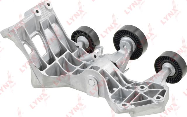 Натяжной ролик (натяжитель) приводного клинового зубчатого ремня LYNXauto. Артикул PT-3253