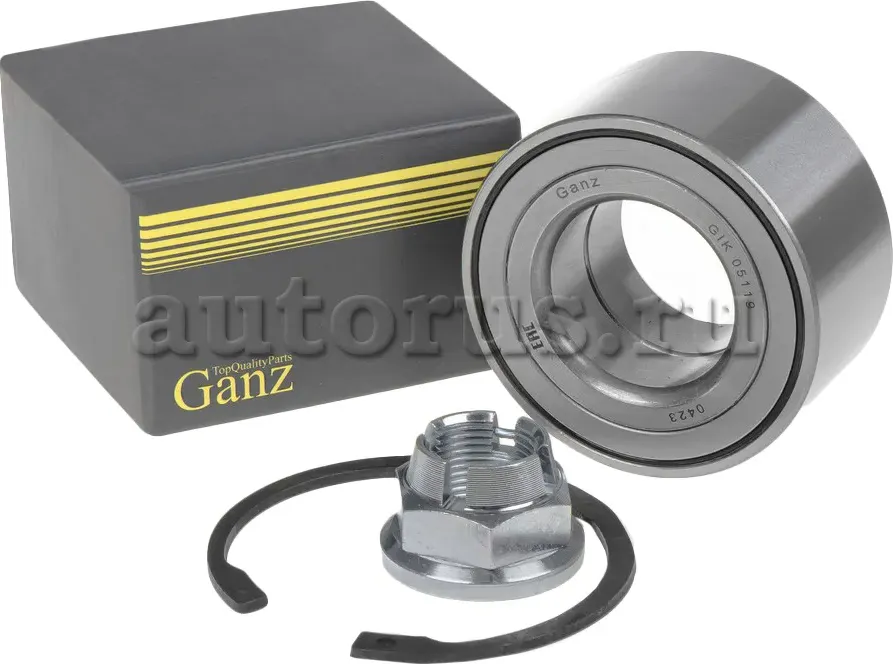 Подшипник ступицы передний (Ganz). Артикул GIK05119