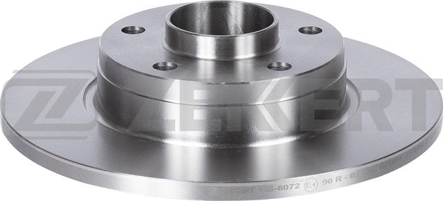 Тормозной диск Zekkert задний для Renault Trafic II 2001-2014. Артикул BS-6072