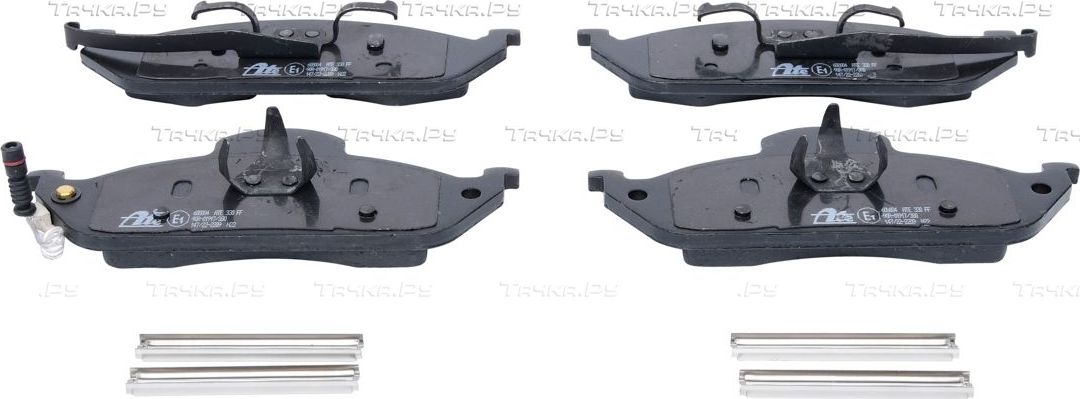 Тормозные колодки ATE передние для Mercedes-Benz M-Класс I (W163) 1998-2005. Артикул 13.0460-8004.2
