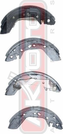 Тормозные колодки Akyoto Packing AKYOTO. Артикул AKS-2009