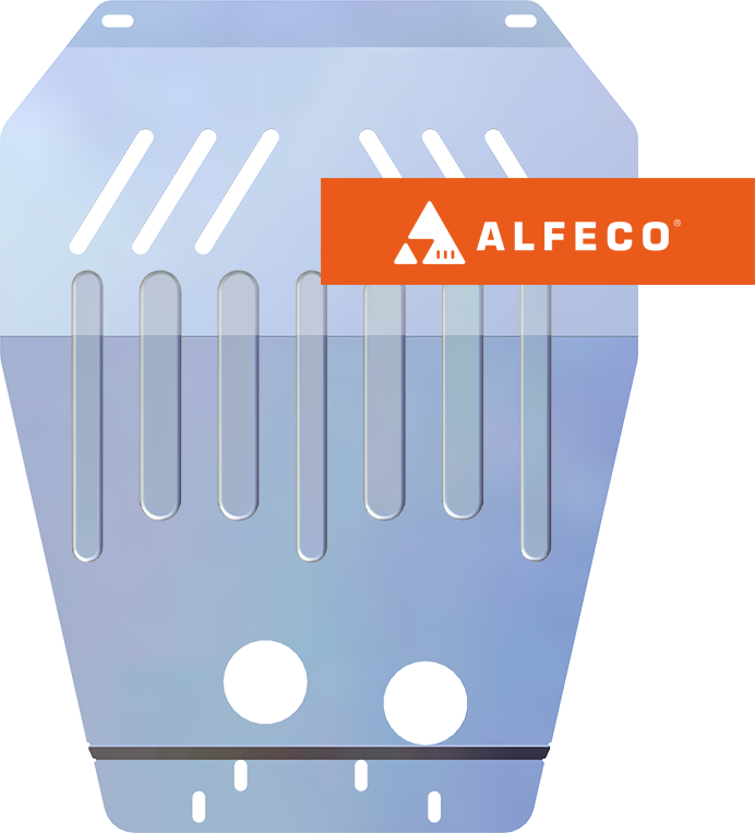 Защита алюминиевая Alfeco для картера и КПП Opel Omega В 1994-2004. Артикул ALF.16.56al