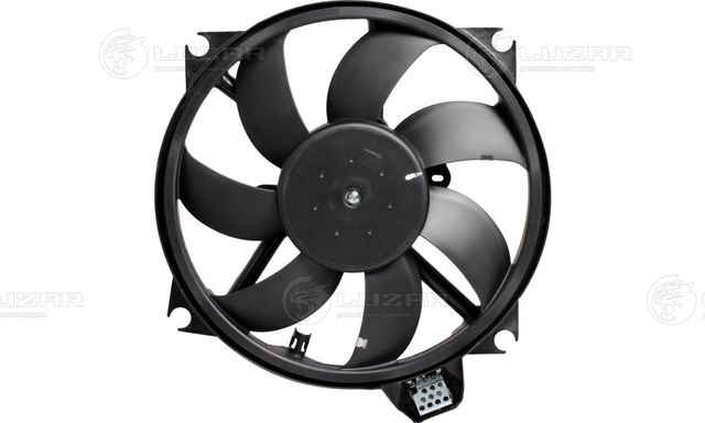 Вентилятор радиатора двигателя Luzar для Renault Fluence I 2010-2017. Артикул LFK 0914
