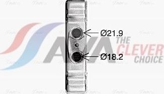 Радиатор отопителя (печки) AVA для Audi A1 I (8X) 2014-2018. Артикул VN6434