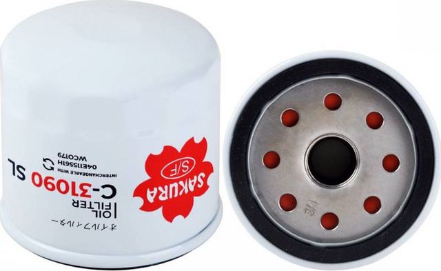 Масляный фильтр Sakura для Audi A1 I (8X) 2014-2018. Артикул C-31090-SL