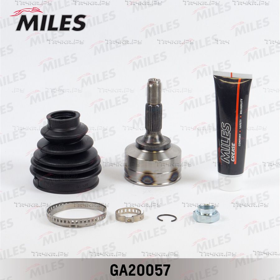 Шрус наружный (граната) Miles для Citroen C3 I 2002-2010. Артикул GA20057