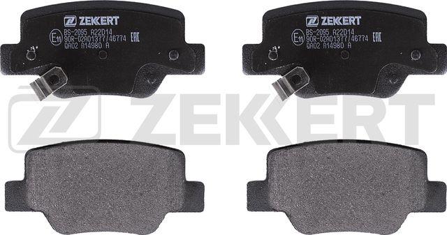 Тормозные колодки Zekkert. Артикул BS-2095