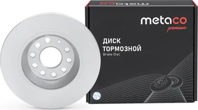 Диск тормозной задний VW GOLF VII (2013>) (Metaco). Артикул 3060-549