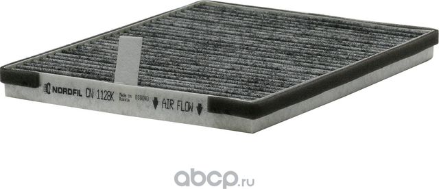 Фильтр салона угольный Lada Priora 08 с кондиционером Halla  (Nordfil). Артикул cn1128k